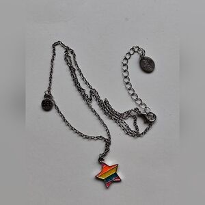 6/$20🔖ARDENE BFF Rainbow Star Charm necklace